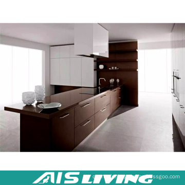 Meubles de système de glissière de tiroir de Cabinet de grain de bois de conception moderne (AIS-K056)